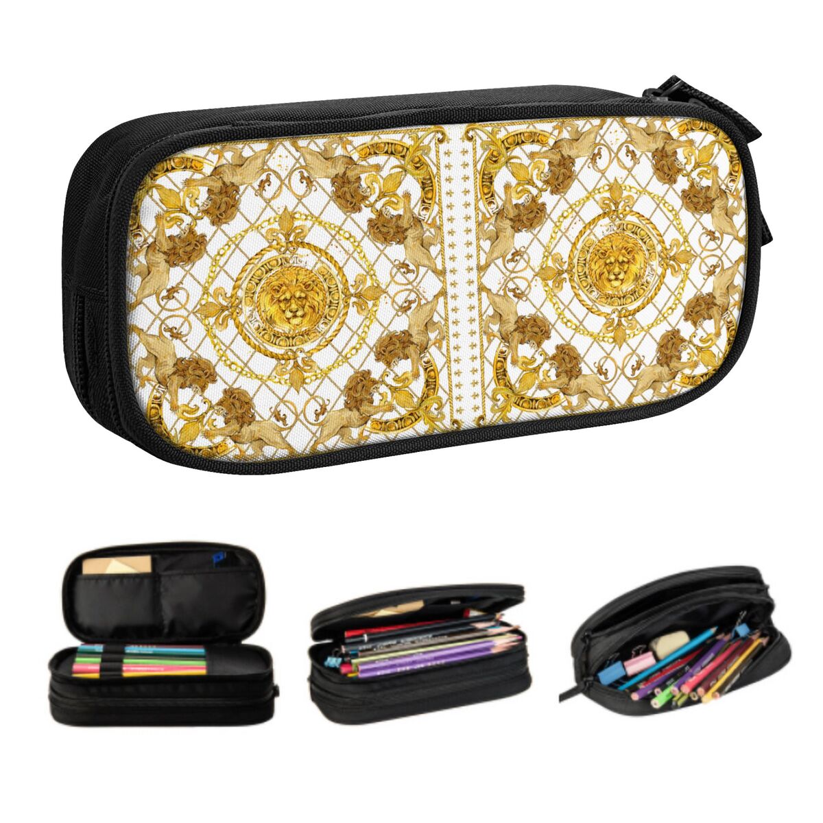 Lion Stationery & Office Supply(Kunshan)Co.Ltd - Astucci per matite Kawaii floreali europei