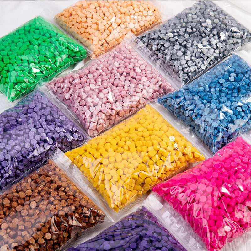 Cera colorata perlescente 500g - Wax Seal Stamp Kit recensione e prezzo