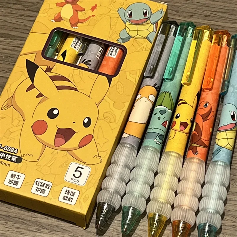 5 pezzi Pikachu Set di penne g - Gel Ink Pen Set recensione e prezzo