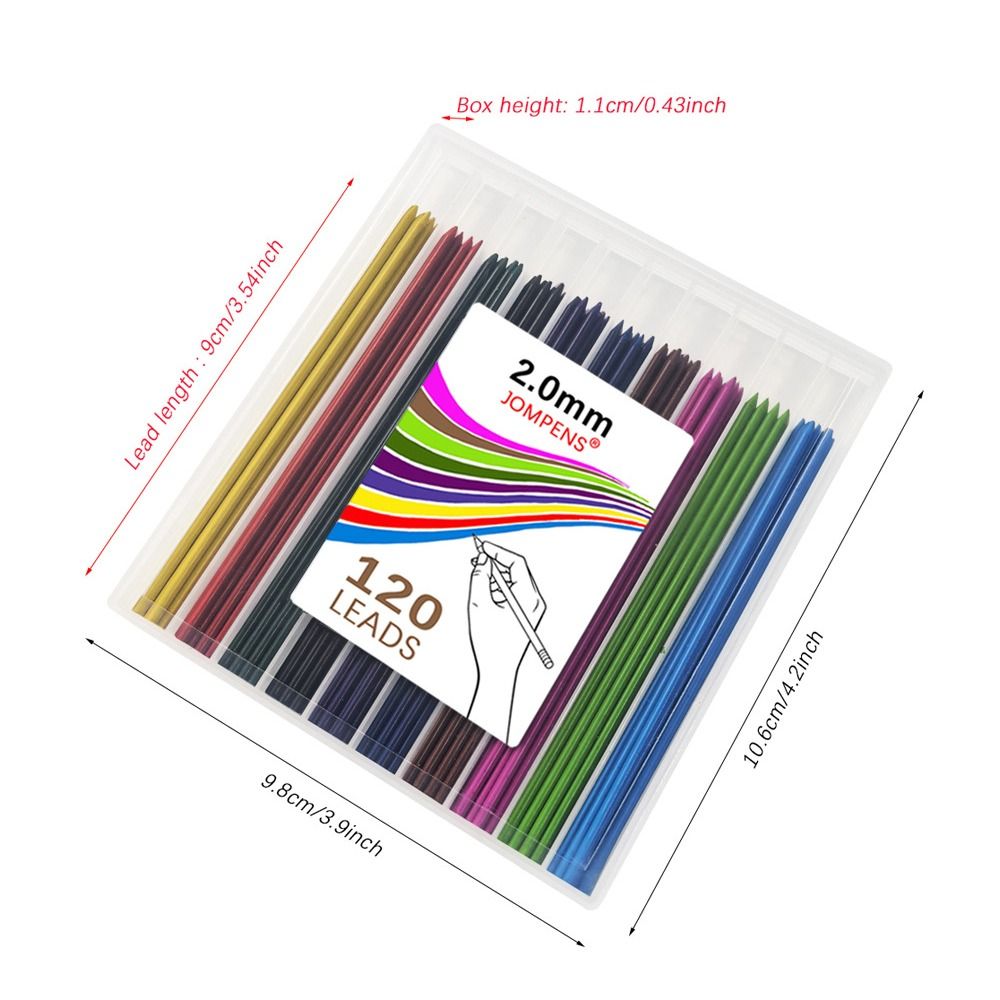 120 Pezzi di Mine per Matita d - Mechanical Pencil Lead recensione e prezzo