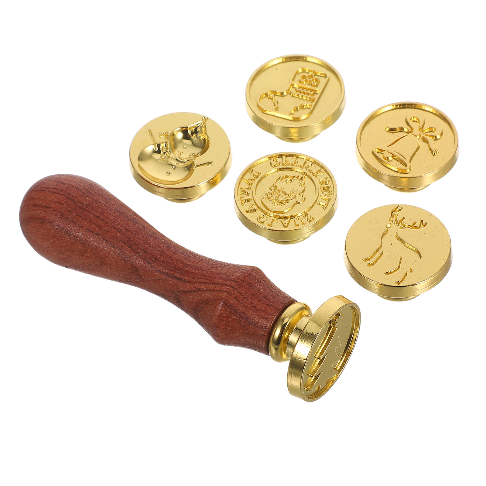 1 set di timbri per sigilli in - Wax Seal Stamp Kit recensione e prezzo