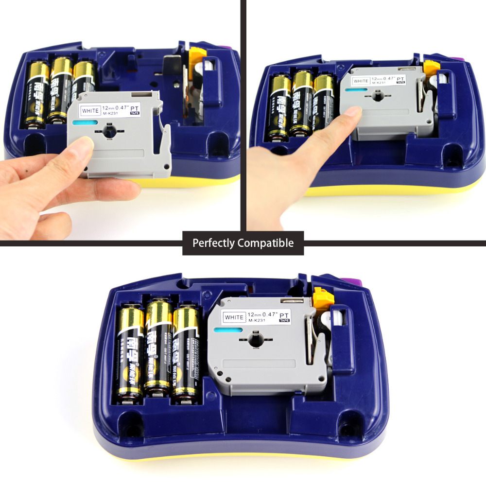 6 pz/lotto brother P-touch sta - Label Printer Tape recensione e prezzo