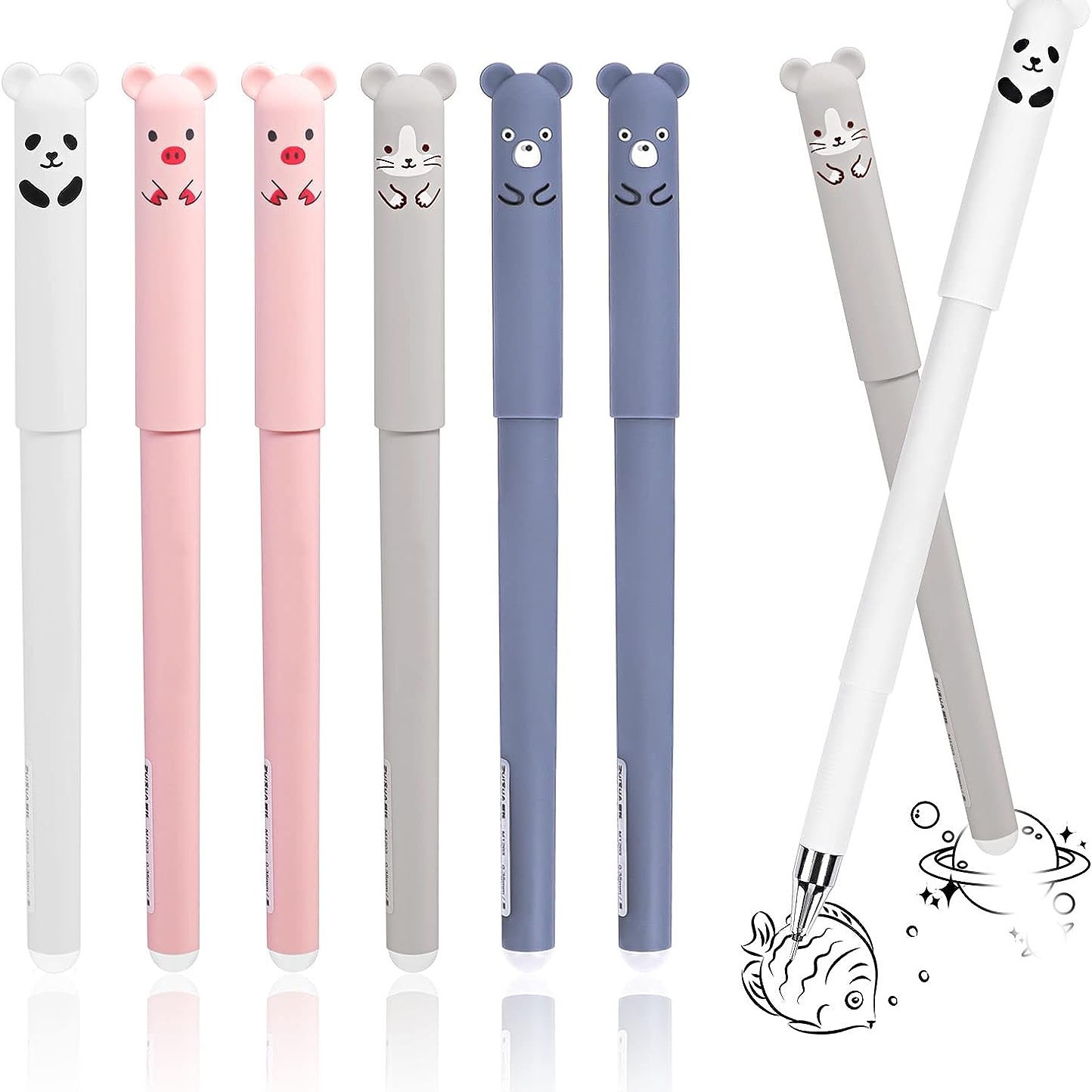 4 pz/set Kawaii Maiale Orso Ga - Gel Ink Pen Set recensione e prezzo