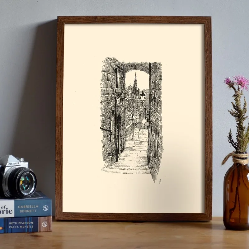 Poster Vintage del Castello di - Fountain Pen Ink recensione e prezzo
